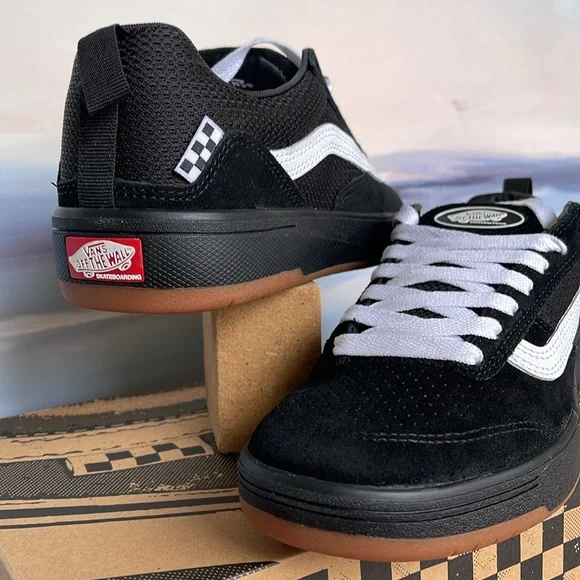 Vans Men’s ZahbaBlack/WhiteVN0007QQBA2Sneakers